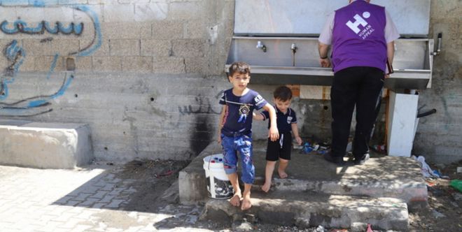 صندوق مياه مدارس غزة