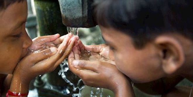  حفر آبار المياه العميقة في بنجلاديش